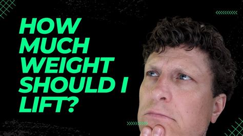 Unveiling The Secret Choosing The Right Weight To Build Muscle YouTube