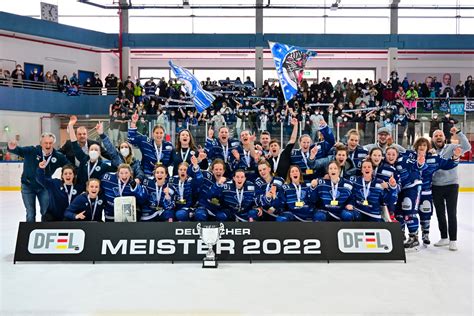 ERC Frauen Sind Deutscher Meister Frauen ERC Ingolstadt