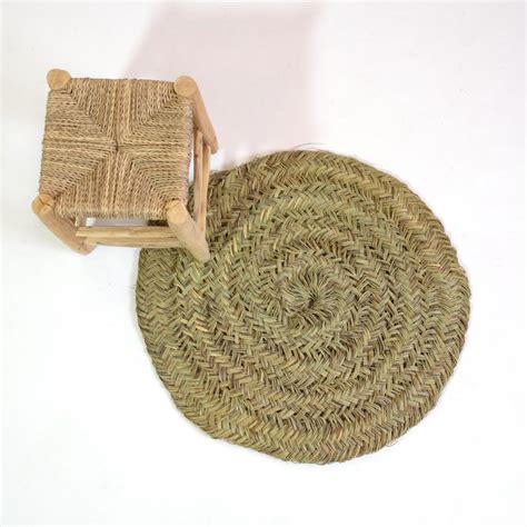 Tapis Rond En Fibre Naturelle Tress E Lamp And Co