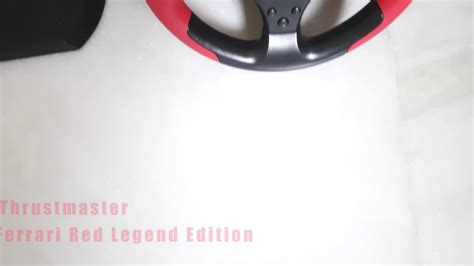 Thrustmaster Ferrari Red Legend Edition Racing Wheel Review Forza