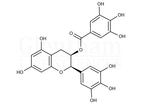 Epigallocatechin Gallate CAS 989 51 5 Glentham Life Sciences