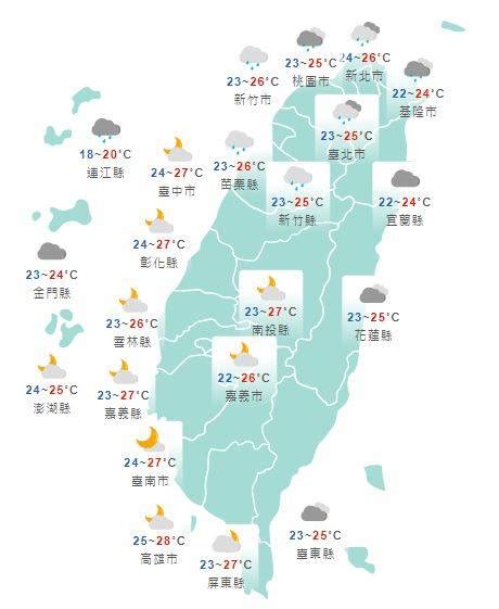 下探21度！週四北東變天轉濕涼 中南部溫差大 生活 自由時報電子報