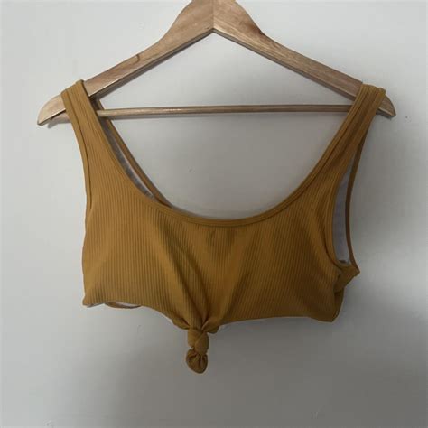 Cute Yellow Bikini Top From Cotton On Body Only Depop