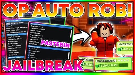 Overpowered Jailbreak Auto Farm Script New Youtube