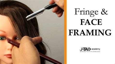 Fringe And Face Framing With A Haircutting Feather Razor Youtube