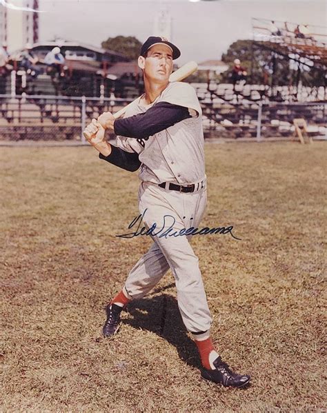 Lot Ted Williams Autograph Photograph