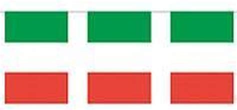 2x Papieren Slinger Italie 4 Meter Italiaanse Vlag Supporter