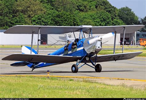 G AJHS Private De Havilland DH 82A Tiger Moth Photo By Jean Marie Hanon