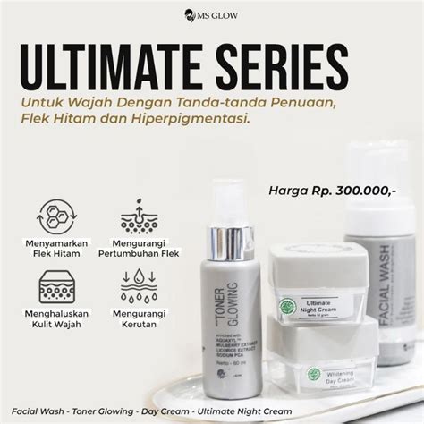 Ms Glow Ultimate Series Shopee Indonesia