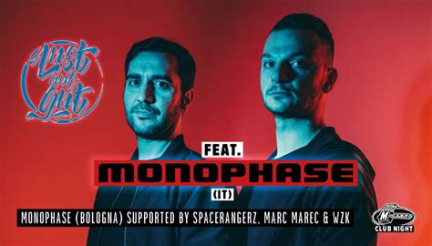 Lust Auf Gut Night Feat Monophase It Cafe Bar Mokka