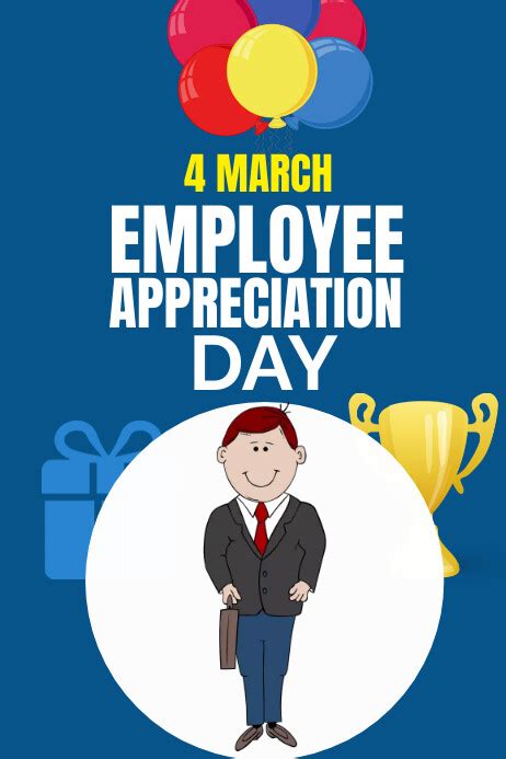 Employee Appreciation Day Poster Template Postermywall