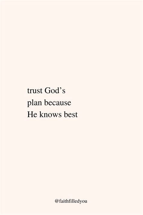 Trusting Gods Plan Even When It Doesnt Align With Our Plan Artofit