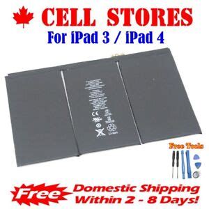 New OEM Replacement Battery for iPad 3 4 3rd 4th Gen A1389 A1430 ...