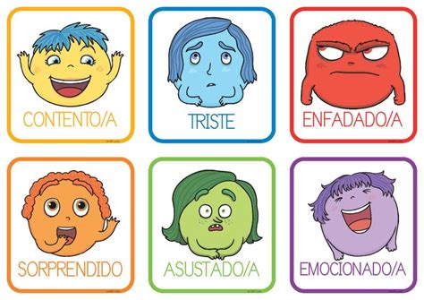 Es V Tarjetas De Vocabulario Las Emociones Y Sentimientos De Los