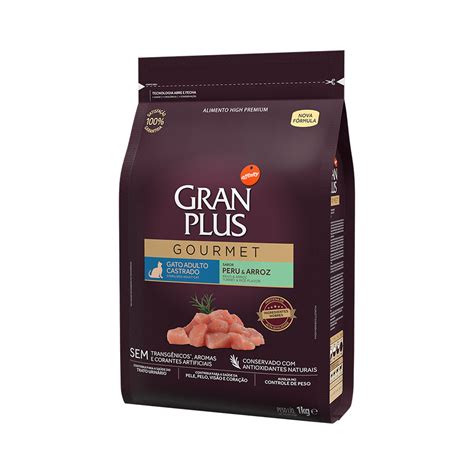 Granplus Gourmet Peru E Arroz Para Gatos Castrados Petz