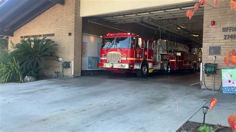 LACoFD Quint 106 Responding YouTube