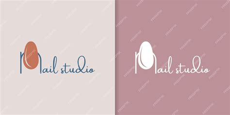 Premium Vector Collection Of Nail Studio Logos Nail Salons Nail