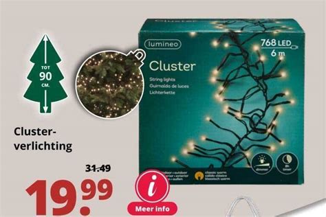 Cluster Verlichting Aanbieding Bij GroenRijk