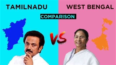 TAMILNADU VS WEST BENGAL State Comparison India Faisal Tainment YouTube