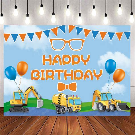 construction birthday supplies 9