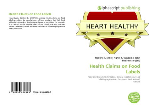 Health Claims On Food Labels