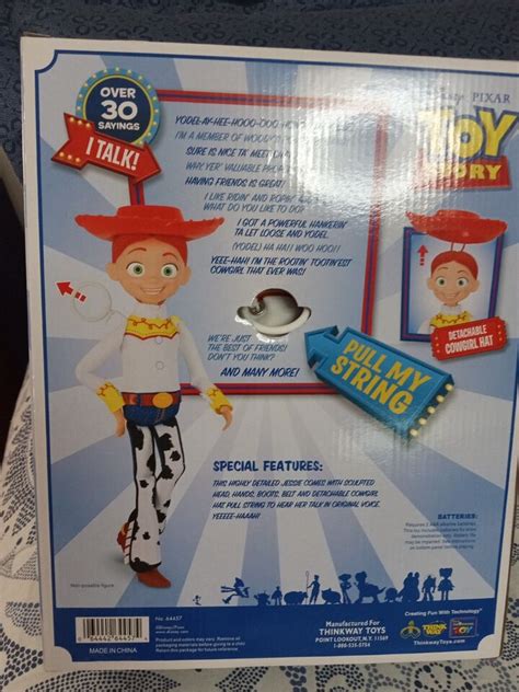 Cowgirl Jessie Deluxe Pull String Action Figure Toy Story Ebay