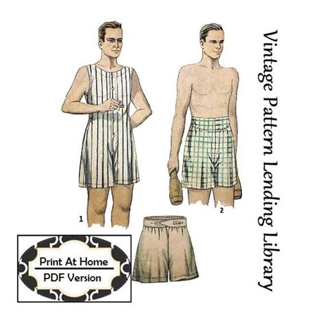 Vintage Men S Underwear Reproduction Brands