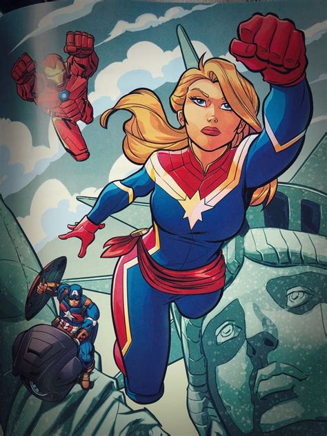 Pin By Hello Lucky On Marvel Avengers Assemble Ms Marvel Captain