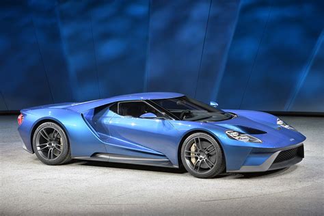 Ford Reveals The New Ford Gt At Detroit Auto Show