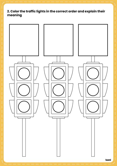 Road Safety Worksheet For Teachers Perfect For Grades Th Th