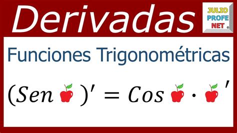 Reglas Para Derivar Funciones TrigonomÉtricas Youtube