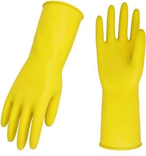 Non Disposable Pvc Hand Gloves 6 10 Inches Finger Type Full Fingered