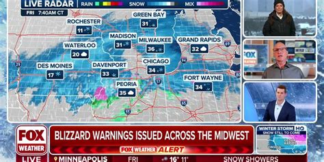 Blizzard Warnings Issued Across Midwest As Another Winter Storm Wallops