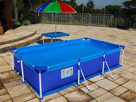 Piscina Litros Retangular Mor Premium Piscina Magazine Luiza