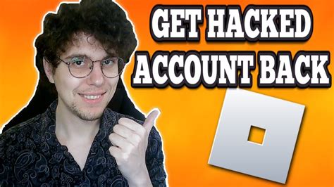 How To Get Your Hacked Roblox Account Back Youtube