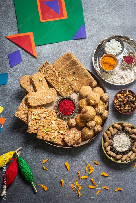 Lohri Dessert Platter Stock Photo | Adobe Stock