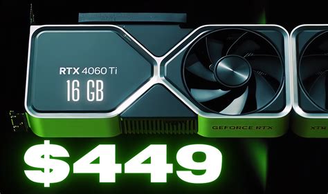 NVIDIA Officially Announces Price Cut For RTX 4060 Ti 16GB Graphics