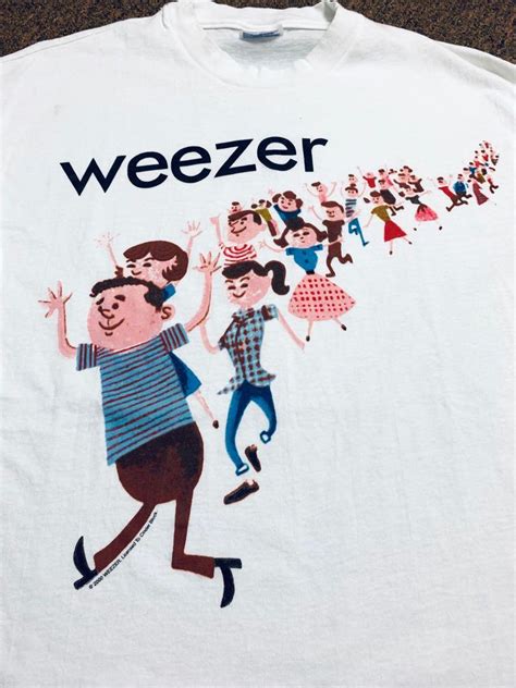 Vintage Weezer 2000 T Shirt Shirt Mens Fashion Tops And Sets Tshirts