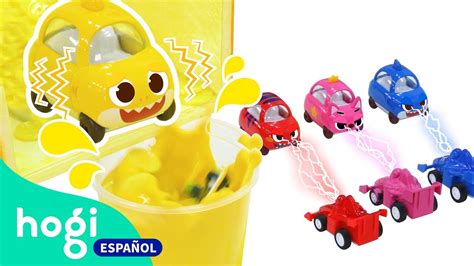 Aprende Colores Con La Carrera De Autos De Pinkfong Colores Para