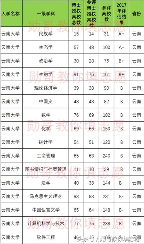 另類排名：撤銷專業最多的大學排名，勛哥高考志願填報系統指導 每日頭條