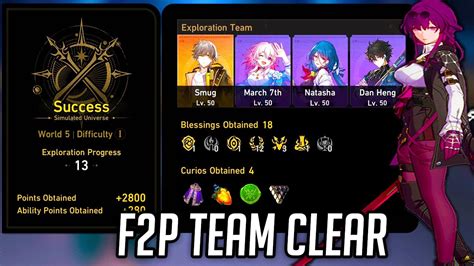 F2p Characters Clear Endgame Kafka Honkai Star Rail Youtube