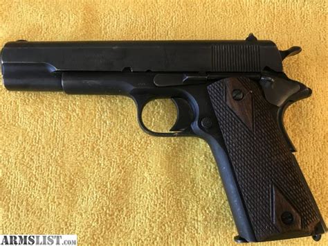 Armslist For Saletrade Colt 1912 45 Army Issue 1918 True Collector