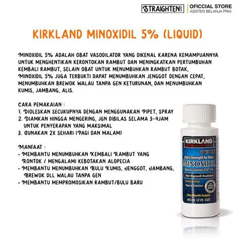 Jual Kirkland Minoxidil 5 Original 100 Pipet Plastik Shopee Indonesia