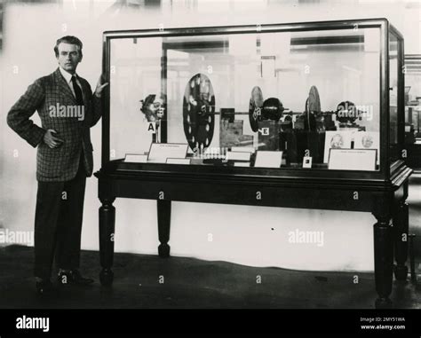 Scottish Inventor John Logie Baird With His First Television Experiment