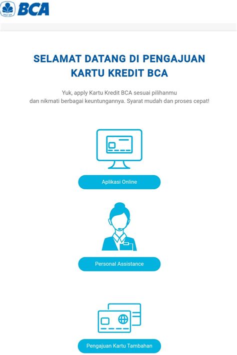 KLIK LINK APPLY Kartu Kredit BCA Disini Tahapan Dan Caranya Mudah