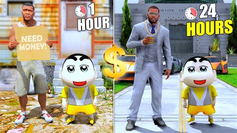 Shinchan And Franklin Become Billionaire In Hours In Gta Puru