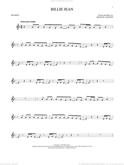 Easy Trumpet Sheet Music Free Printable