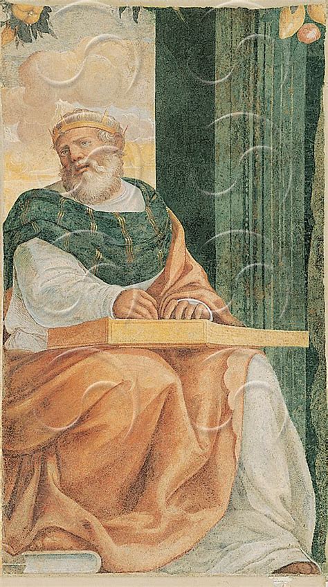 Livio Agresti Personaggi Dell Antico Testamento Davide Affresco