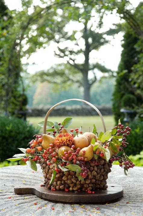 How To Use Baskets To Create Fantastic Fall Decor Decor To Adore Fall Centerpiece Autumn