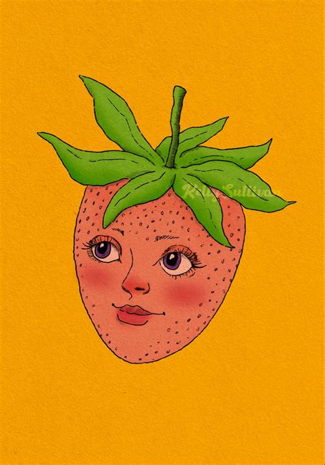 Strawberry Drawing